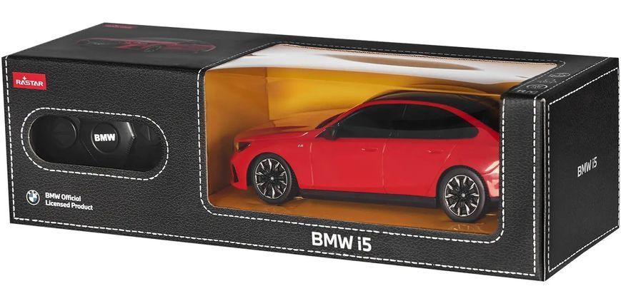 Машинка Rastar BMW i5 1:24 Червоний 454.01.11 фото