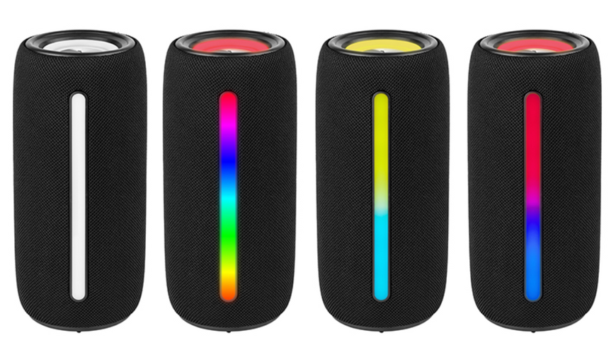 Bluetooth колонка Tracer Stripe TWS Black 10W (TRAGLO47182) TRAGLO47182 фото