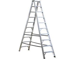 Двостороння стрем-#039;янка VIRASTAR EVEREST PRO 2x10 сходинок EVR-PRO10 фото