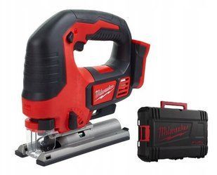 Лобзик акумуляторний MILWAUKEE, M18 BJS-0X (каркас. полотно, адаптер, кожух, насадка, накладка підошви, HDкейс) 4933459573 фото
