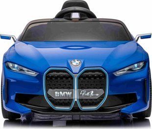 Дитяча акумуляторна машинка BMW i4 Синя PA.JE1009.NIE фото