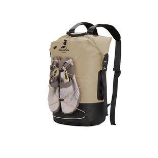 Рюкзак водонепроникний Naturehike NH21FSB04, 40л, бежевий 6927595788264 фото
