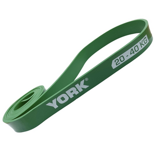 Резинка для фітнесу York 20-40кг - 2080x32x4,5 мм, зелений 80504 фото