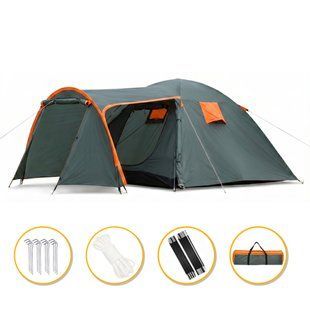 Туристичний намет LEOBRO Pro Camp Haki (LB-1089) LB-1089 фото