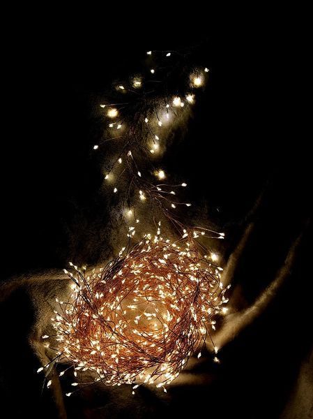 Гірлянда-кластер, мідна струна, Luca Lighting , 11 м, теплий білий 8718861852851 фото