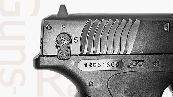 Пістолет пневматичний ASG Bersa BP9CC Blowback, 4.5 мм 2370.25.38 фото