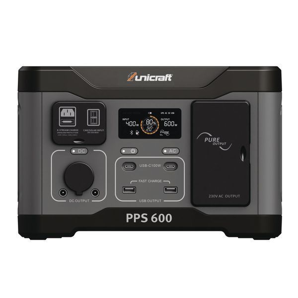 Зарядна станція Unicraft PPS 600 / 600 Вт /512 Вт.год. 6770006 фото