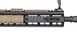 Планка пікатіні Magpul Polymer 7 Slots M-Lok System 7000536 фото 3