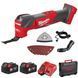 Інструмент багатофунціональний акумуляторний MILWAUKEE M18 FUEL FMT-502X 4933478492 (+ заряд.пристрій, 1 акум., універсальний ад 4933478492 фото 1