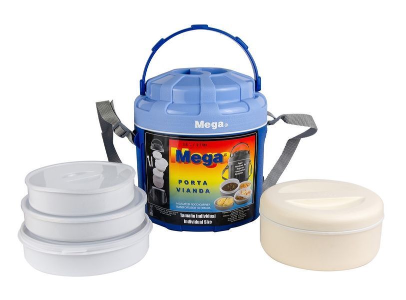 Ізотермічний контейнер Mega, 2,6 л, синій 0717040954278BLUE фото