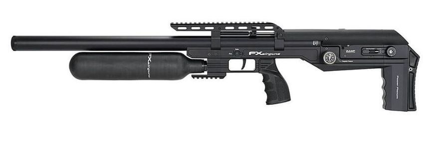 Пневматическая редукторная винтовка FX Airgun Leopard Black Sniper Bottle .177 кал 1004162 фото
