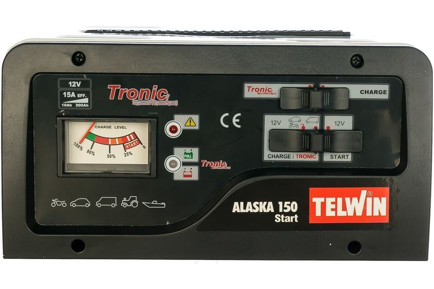 Зарядний пристрій Telwin ALASKA 150 START 230V 12V 807576 фото