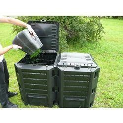 Компостер садовий PROSPERPLAST MODULE COMPOGREEN 800 л, чорний 5905197595429 фото