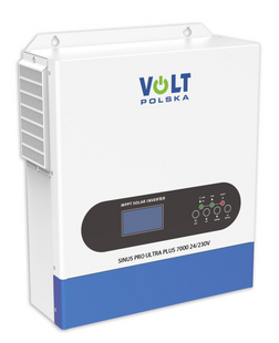 Сонячний інвертор Volt Polska ULTRA PLUS 7000 24/230V (3500/7000W) 100A MPPT (60-500V) (3SSS350024) 3SSS350024 фото