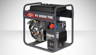 Генераторна установка FV20000TRE 3ф-17,5кВА/1ф-9,0кВт, двиг.B&S, бак-45л, ел.старт FV 20000 TRE фото