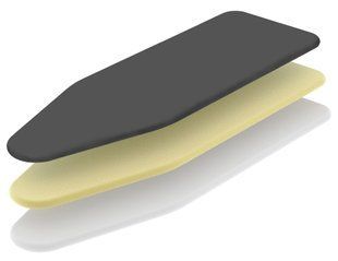 Чохол для прасувальної дошки Colombo Pearlised Black 130 x 50 см (COP250) 931991 фото