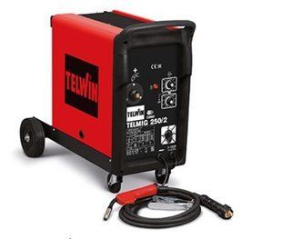 Напівавтомат зварювальний Telwin TELMIG 250/2 TURBO 230-400V (з приладдям для зварювання MIG-MAG) 821061 фото