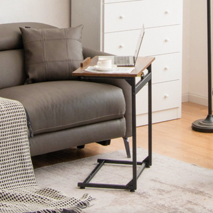 Журнальний столик Costway Allegro з регульованою стільницею в стилі Loft 5913332062460 фото
