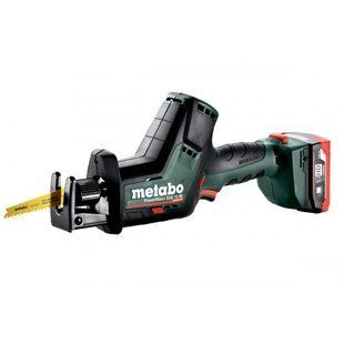 Акумуляторна шабельна пила Metabo POWERMAXX SSE 12 BL, 2 акб 4.0 Ah, з/п, у кофрі 602322800 фото