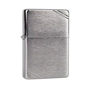 Запальничка ZIPPO Vintage Brushed Chrome (230) 230 фото