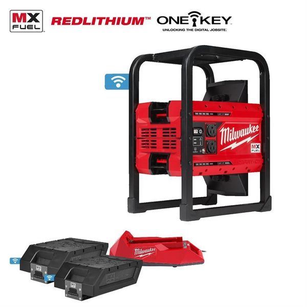 Акумуляторний генератор MXF PS-602 с 2-ома батареями MILWAUKEE MX FUEL 4933479266 фото