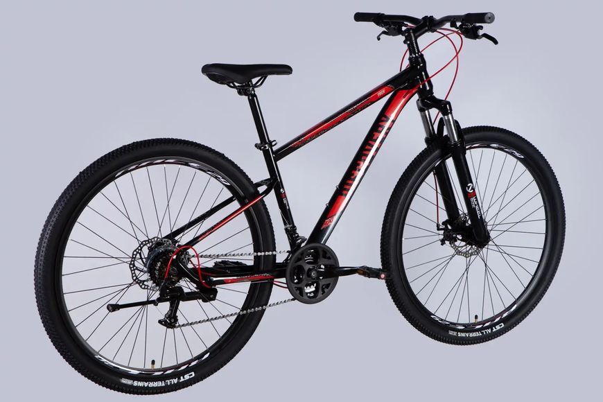 Велосипед ST 29 Discovery TREK DD FR рама-16 чорно-червоний 2025 OPS-SP-29-075 фото